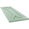 Ekena Millwork True Fit PVC San Carlos Mission Style Fixed Mount Shutters, Seaglass, 15W x 44H, PR TFP001SC15X044SG - alternate 8